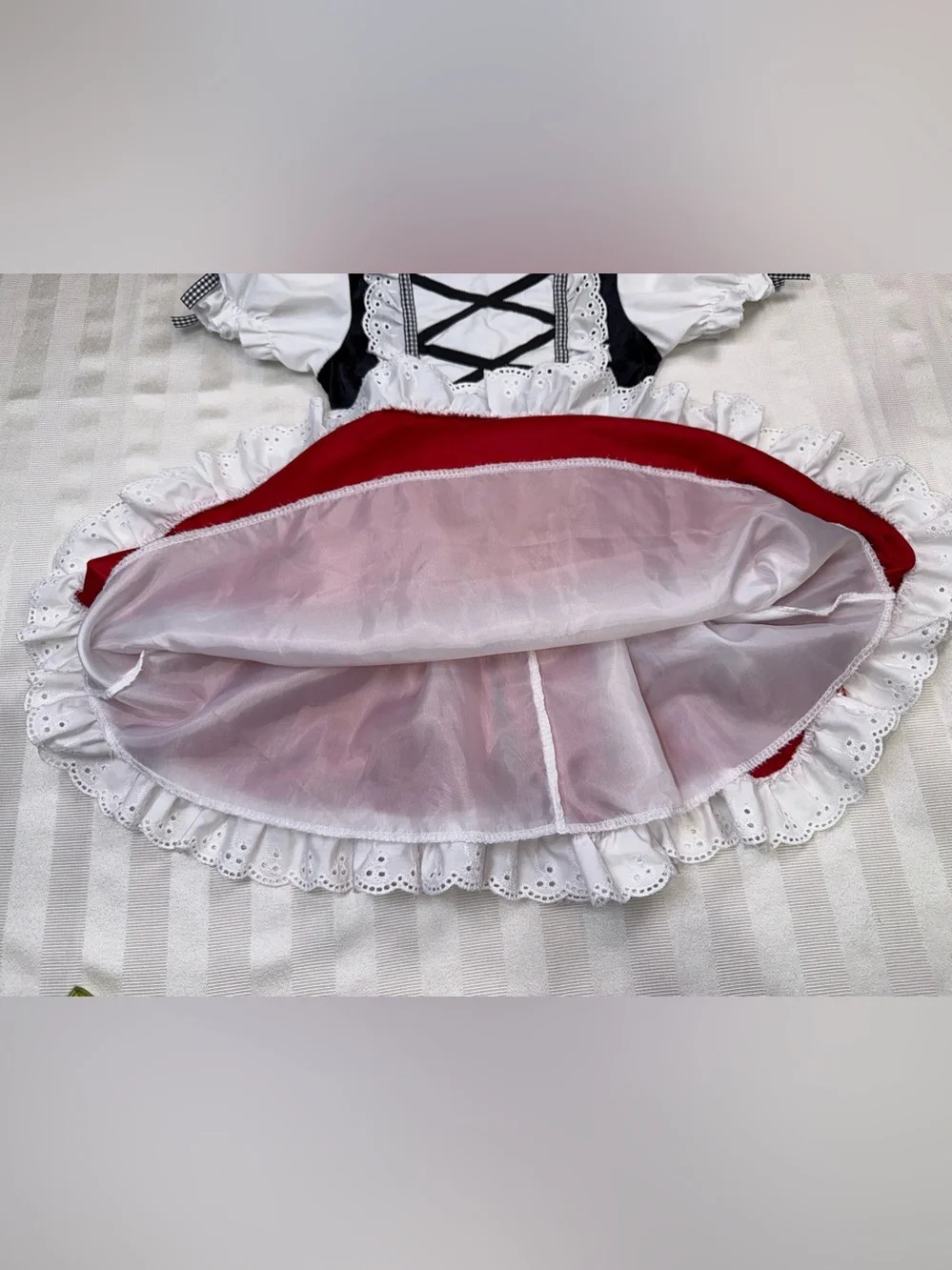What a Character Little Red Riding Hood Costume Girls XS 4 Dress & Cape